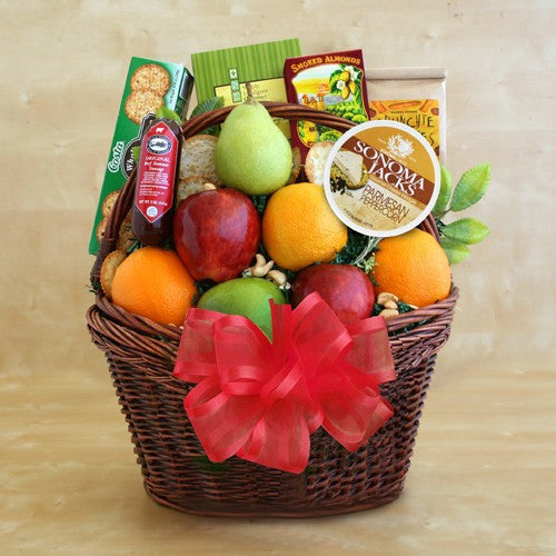 CA Fruitful Greetings Basket Deluxe
