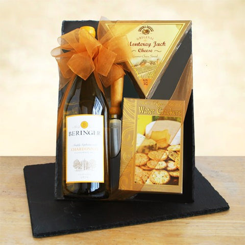 Classic Chardonnay Wine & Cheeseboard