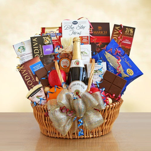 Spectacular Gourmet Birthday Gift Basket