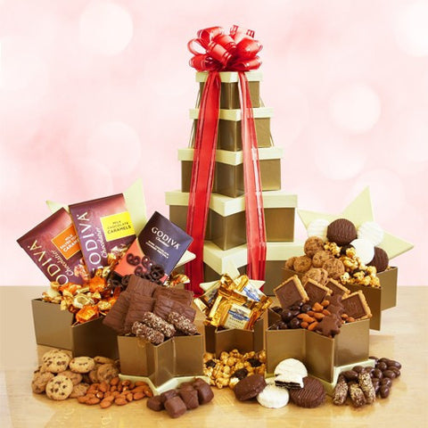 Star Struck Chocolate and Snack Tower